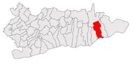 Location in Călărași County