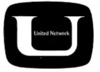 Logo for the United Network, as seen in a trade ad in the April 3, 1967 issue of Broadcasting magazine.