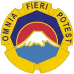 United States Army, Japan"Omnia Fieri Potest"(Anything Can Happen)