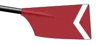 Image showing the rowing club's blade colours