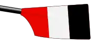 Image showing the rowing club's blade colours