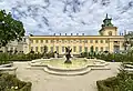 Fountain in the palace garden