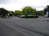 Upper Hutt railway station car park.