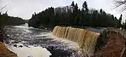 Upper Tahquamenon falls Panoramic view