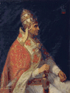 Photographic reproduction of Blessed Pope Urban V portrait.