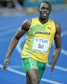 Usain Bolt in 2009