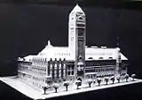 Vyborg City Hall, model (1899)