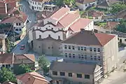 View of the church from the Štip Fortress