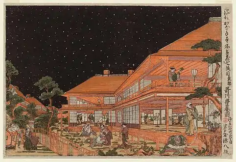 From the seventh act of the Kanadehon Chūshingura, c. 1770s