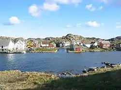 View of the Utsira harbor