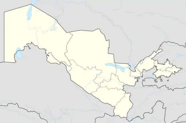 Haqqulobod is located in Uzbekistan