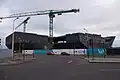 V&A Dundee under construction in 2017