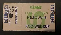 Australia - V/Line, 1987