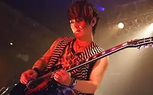 K.A.Z with Vamps in New York City, 2013