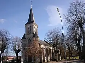 The church in Varois-et-Chaignot