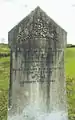 The Headstone of Samuel and Agnes Mitchell