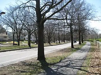 VFW Parkway, Metropolitan Park System of Greater Boston