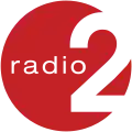 VRT Radio 2's previous logo from 2014 to 2022.