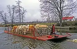 In the summer the islands are used as grazing pastures.