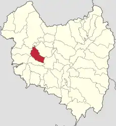 Location in Covasna County