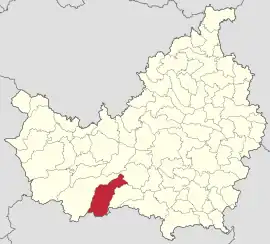 Location in Cluj County