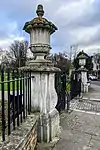 Railings, Gates and Gatepiers to Valentines Park