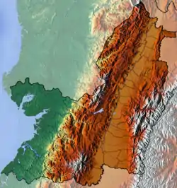 Topography of the department