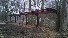 Skeletal remains of Van Cortlandt station