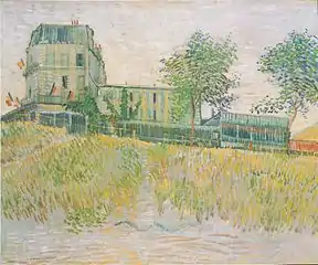 Restaurant de la Sirène, Asnières, by Vincent van Gogh