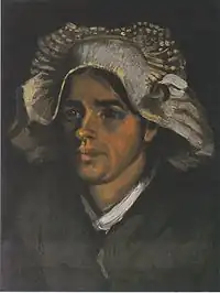 Head of a Peasant Woman with White Cap, 1885, National Gallery of Scotland, Edinburgh (F140)