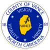 Official seal of Vance County