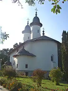 Văratec Monastery in Neamț County