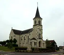 The church in Varennes-sur-Fouzon