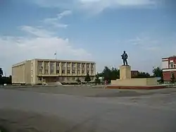 Vargashinsky District Administration building in Vargashi