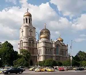 Dormition of the Mother of God Cathedral, Varna, Bulgaria.