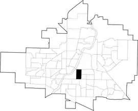 Varsity View location map