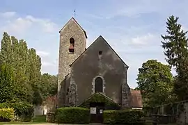 The church in Vayres-sur-Essonne