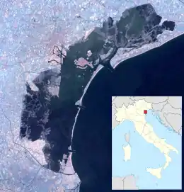 Venetian Lagoon is located in Venetian Lagoon