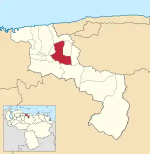 Location in Aragua