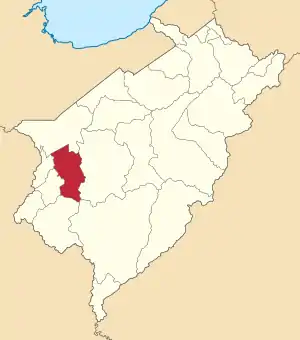 Location in Mérida