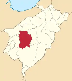 Location in Mérida