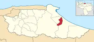 Location in Miranda