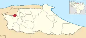 Location in Miranda