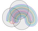 Venn's construction for six sets