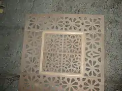 Fretwork for a ventilation or light grill