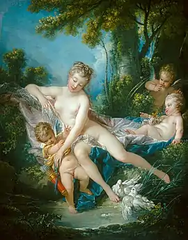 Venus Consoling Love (1751) by François Boucher