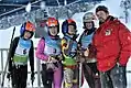 Training with the British Columbia Provincial Luge Team in March 2011.