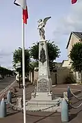 French war memorial in Ver-sur-Mer