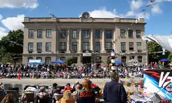 The Vermillion County Courthouse in Newport