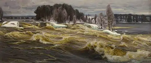 Vallinkoski Rapids, 1917 (fi)